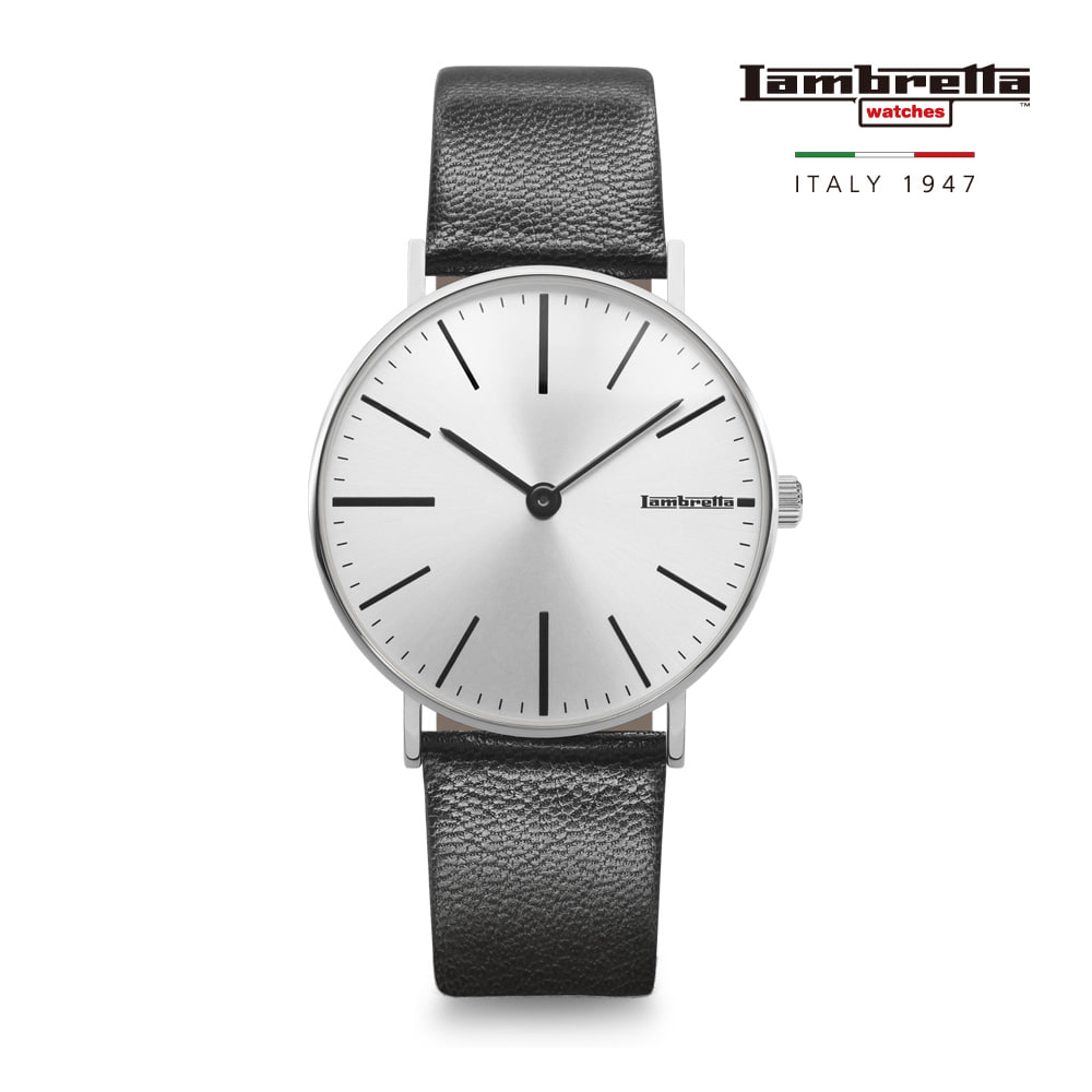 [Lambretta Watches] 람브레타 Cesare 42 Silver Black 남성시계