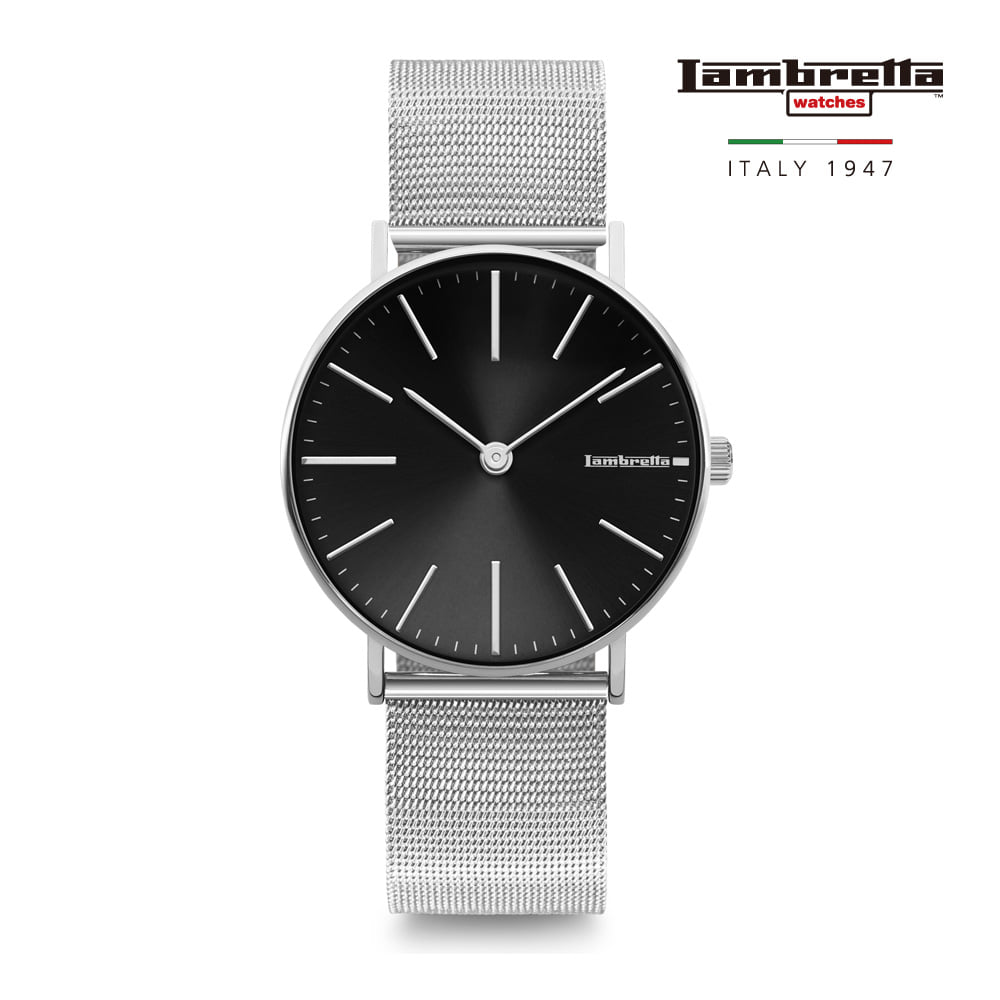 [Lambretta Watches] 람브레타 Cesare 42 Mesh Black 메쉬시계